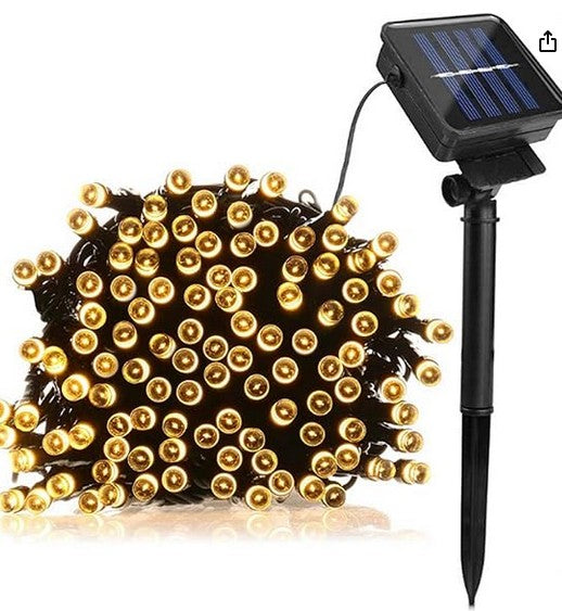 Luces Solares Navideñas~ Magia Solar que se Enciende Sola!